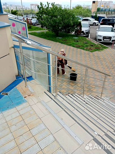 Перила для лестниц из нержавеющей стали