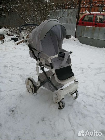 Коляска Adamex Monte Carbon 2 в 1, D8