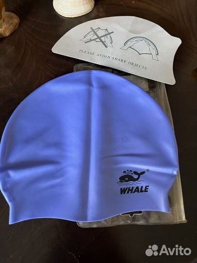 Шапочка для плавания силиконовая Wave новая