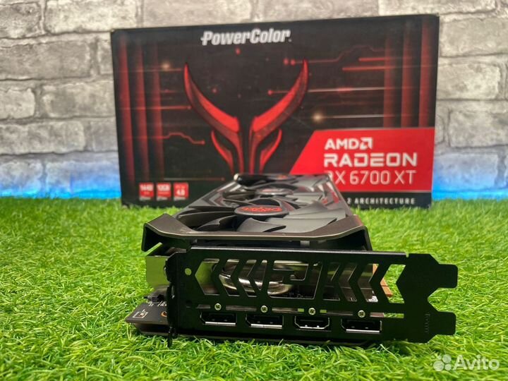 Видеокарта PowerColor Radeon RX 6700 XT Red Devil