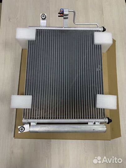 Радиатор кондиционера механика на Hyundai Accent