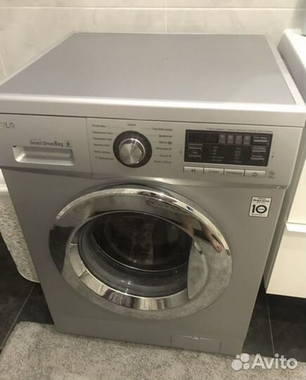 Стиральная машина LG invertor DirectDrive на 8 кг