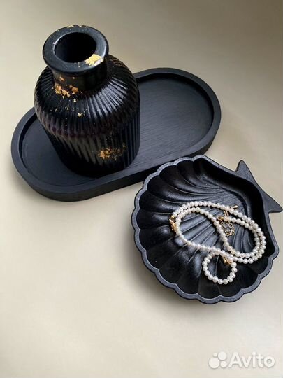 Ваза из гипса