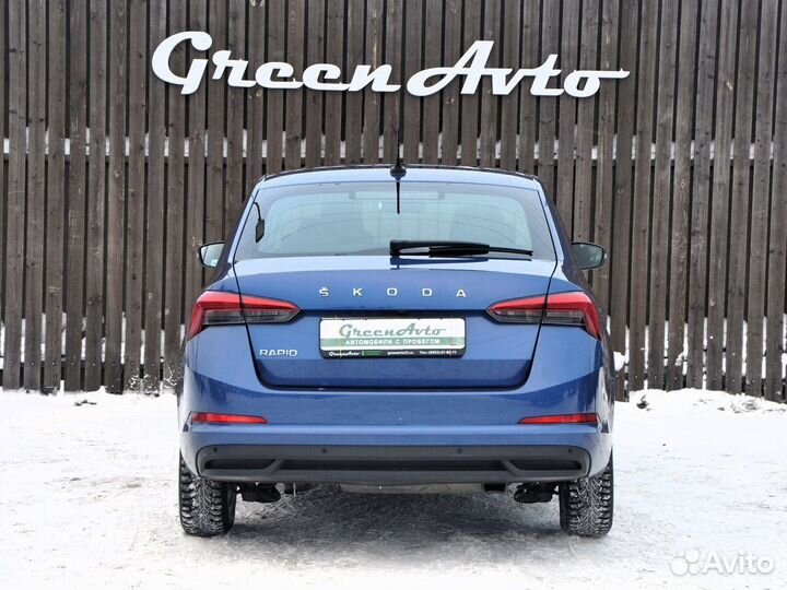 Skoda Rapid 1.6 AT, 2020, 89 979 км