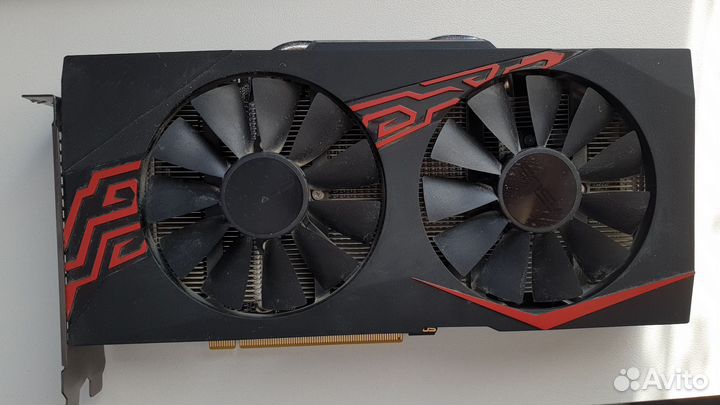 Видеокарта rx 570 8gb Asus