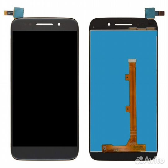 Дисплейный модуль для Alcatel Idol 5 черный