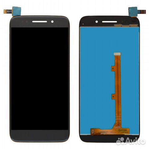 Дисплейный модуль для Alcatel Idol 5 черный
