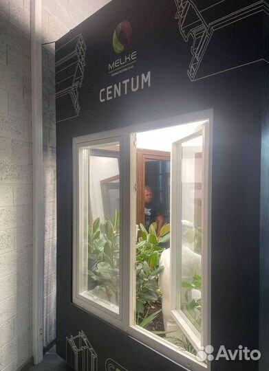 Новые пластиковые окна Melke veka
