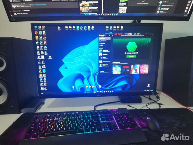 Монитор lg 27 UL500 4k IPS, 60гц