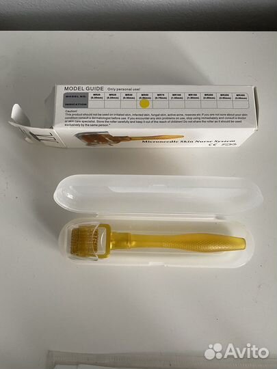 Массажер для лица микроигольчатый Medical Roller
