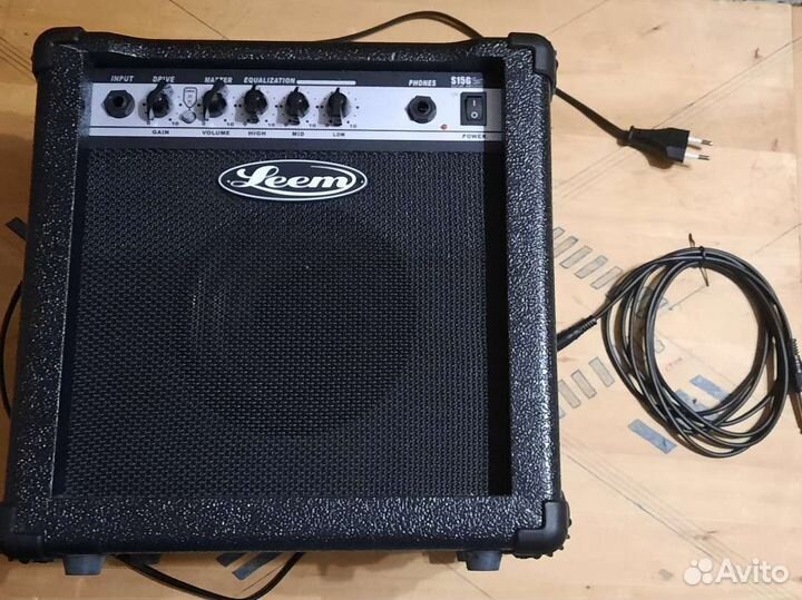 Комбоусилитель гитарный Leem S15G, 15Вт