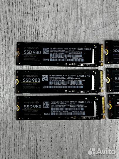 SSD 500gb Samsung 980, 970 evo