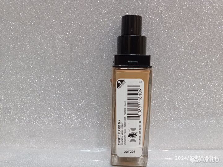 Крем тональный NYX can't stop, Classic tan 12