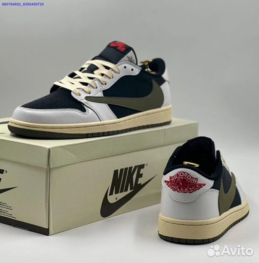 Кроссовки Nike Air Jordan 1 Low & Travis Scott (Ар