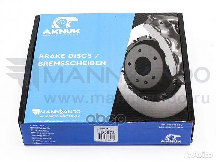 Диск тормозной chevrolet/opel aveo (T250, T255)