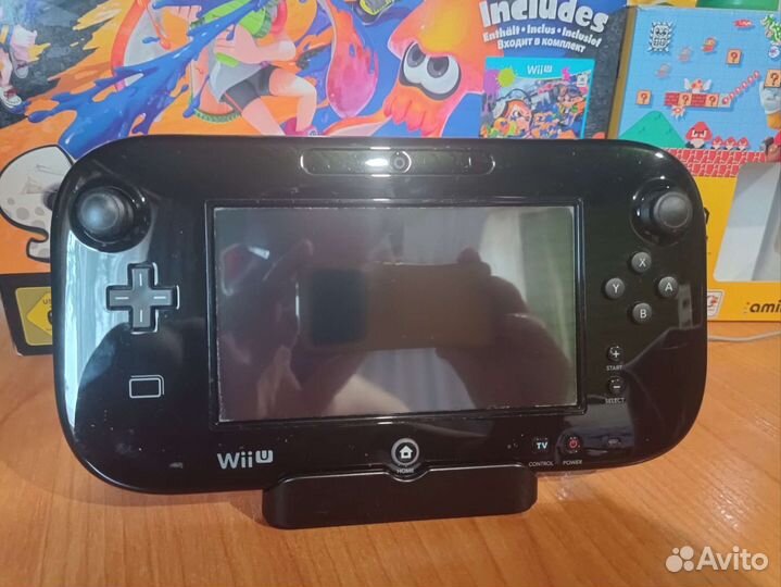 Nintendo wii u 32gb прошитая + 64gb + игры