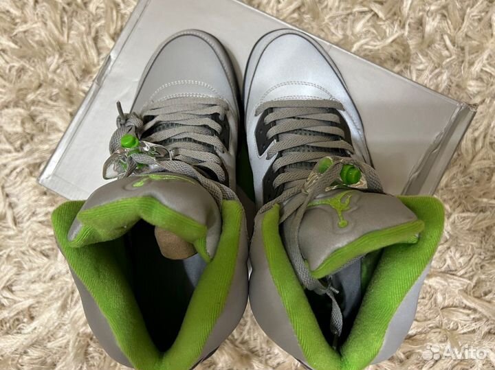 Nike Air Jordan 5 Retro Green Bean оригинал