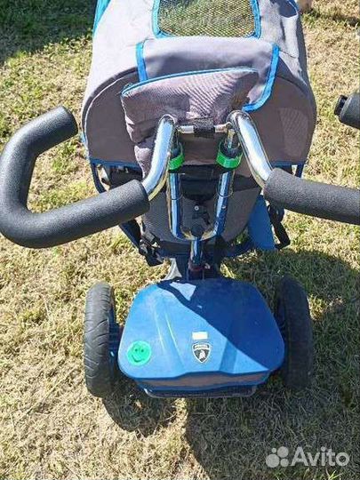 Детский велосипед с ручкой бу