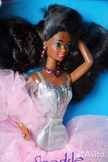 Нрфб. Барби Кристи Sparkle Eyes Christie 1991