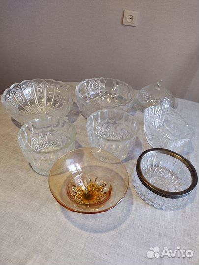 Хрустальная посуда СССР