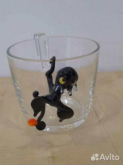 Подвеска дракон стекло