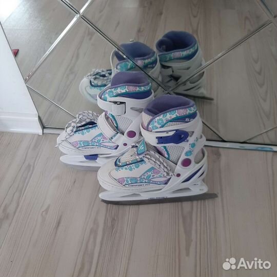 Коньки nordway 29-31 в идеальном состоянии