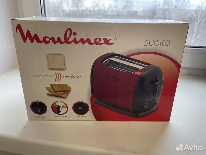 Тостер Moulinex Subito