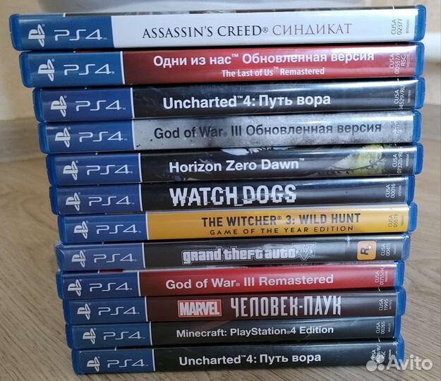 Игры для ps4 на дисках