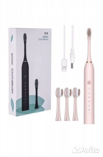 Электрическая звуковая зубная щетка