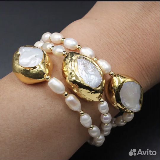 Браслет жемчуг