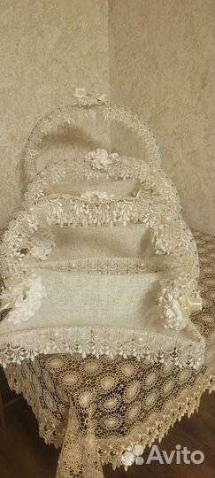 Прокат свадебных карзин