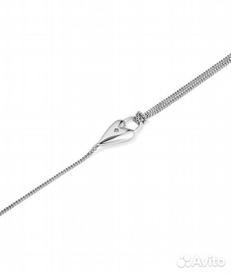 Браслет с сердцем и ключиком Avgvst