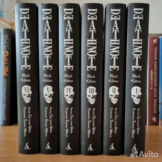 Тетрадь смерти/Death Note (black edition) Комплект