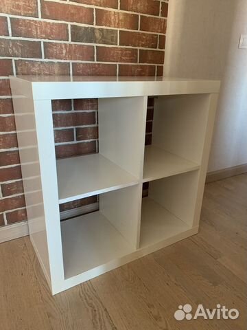 Стеллаж IKEA белый купить в Архангельске | Товары для дома и дачи | Авито