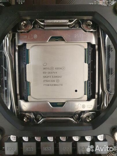 Процессор Xeon E5 2637v4 3,7Гц сокет 2011