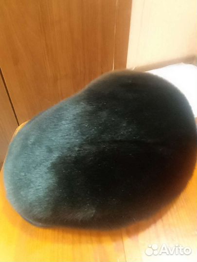 Меховая мужская кепка нерпа р-р59-60