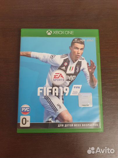 Диск fifa 19 на xbox one
