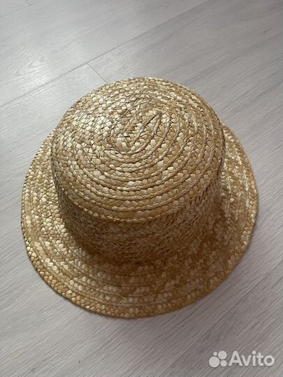 Шляпа соломенная