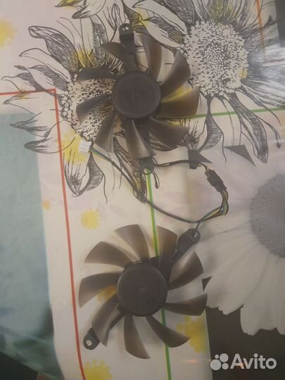 Куллера на видюху 80мм