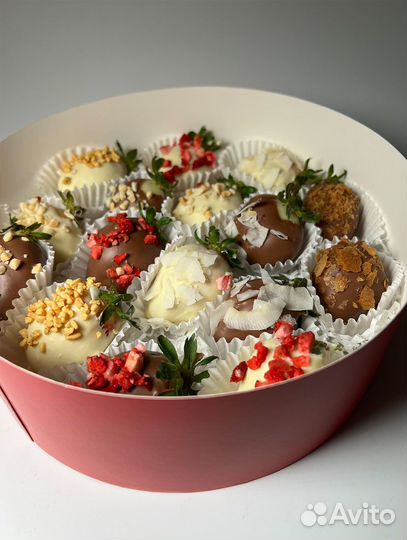 Букет клубника в шоколаде