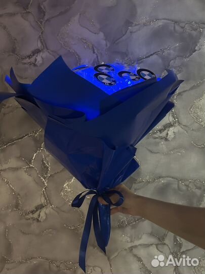 Букет с подсветкой