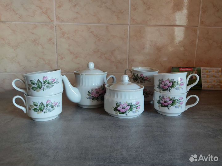 Чайный сервиз СССР Богдановичи