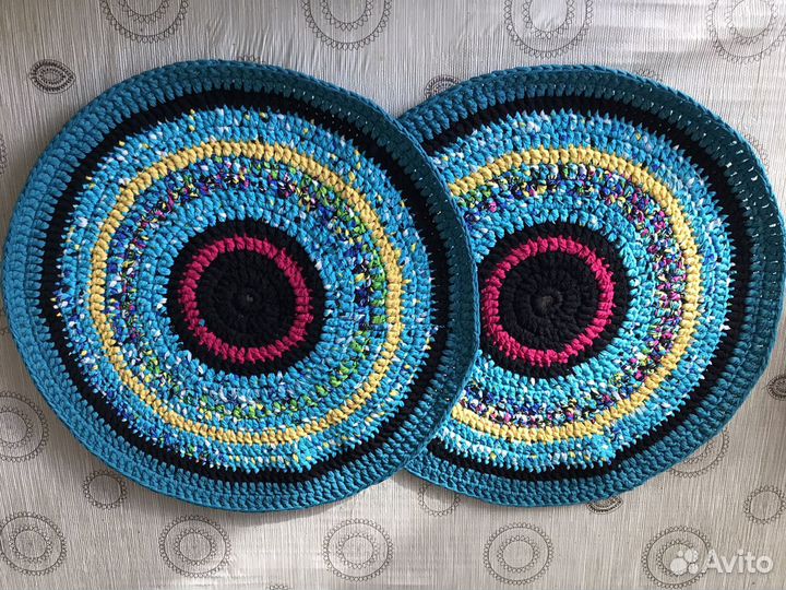 Коврик ручной работы