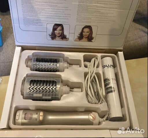 Фен-щетка Rowenta brush active 1000