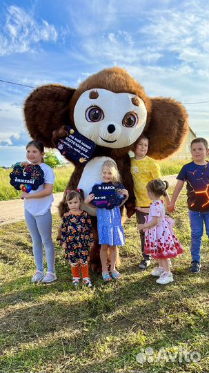 Аниматор. Чебурашка, мишки и тд