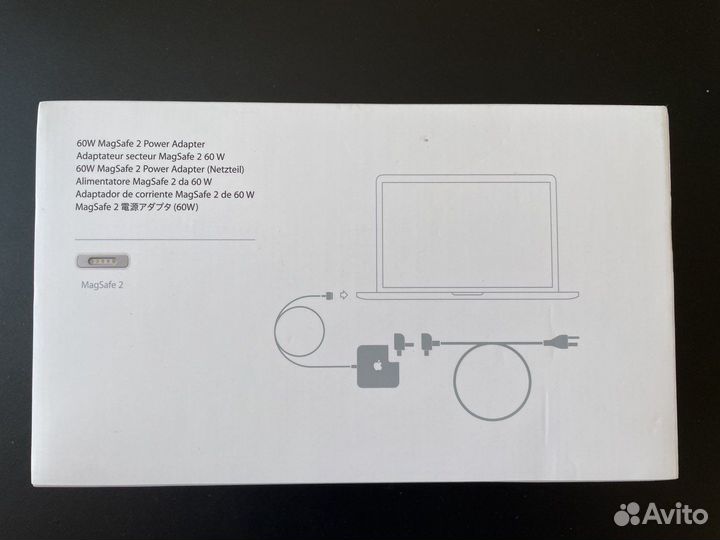 Оригинальный блок питания MacBook MagSafe2 60W