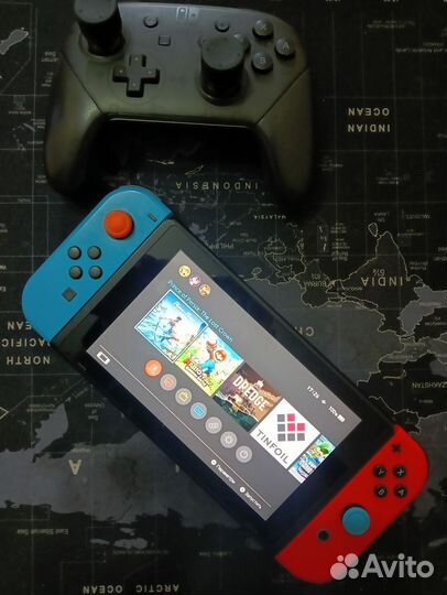 Nintendo Switch прошитый