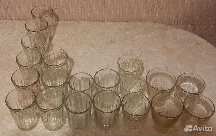 Стаканы граненые СССР