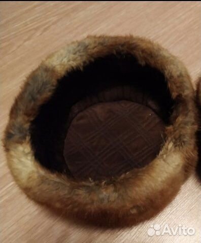 Мужская шапка норковая