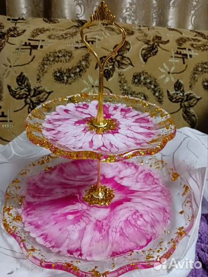 Фруктовница из эпоксидной смолы